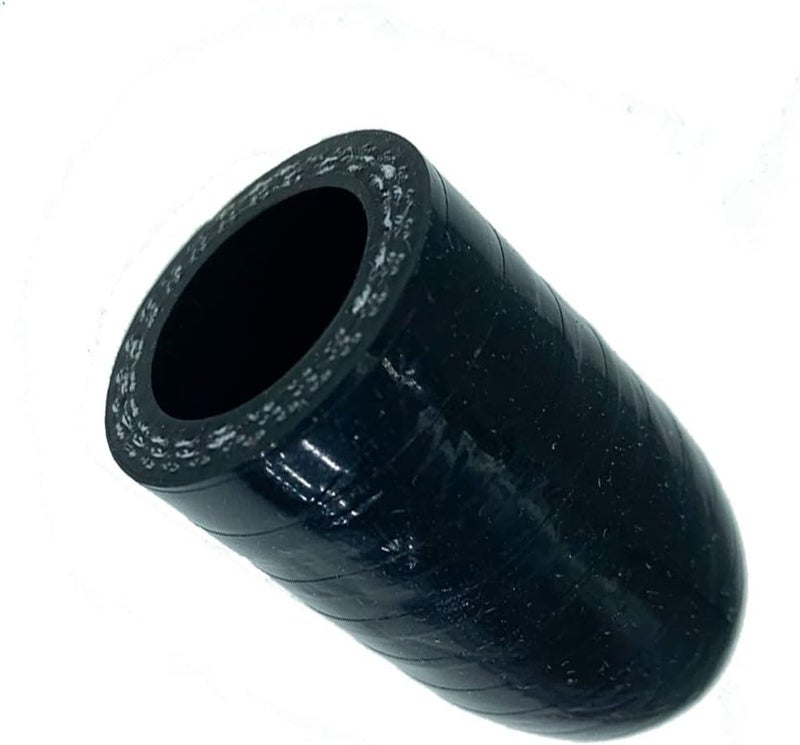 bekelan 1/2" (13mm) Black Universal Reinforced Silicone Coolant Cap With Clamp For bypass heater Vacuum Water Port Protective End Cap Kit - Image 2